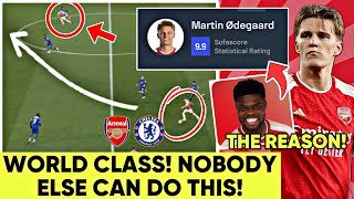 How Arsenals Martin Odegaard Destroyed Chelsea Highlights amp Analysis Their Best Midfield Three [upl. by Decamp192]