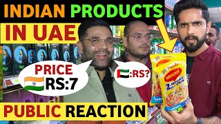 SOHAIB IN INDIAN MARKET UAE FOOD PRICE COMPARISON INDIA VS UAE PAKISTANI REACTION ON INDIA REAL TV [upl. by Marguerie347]