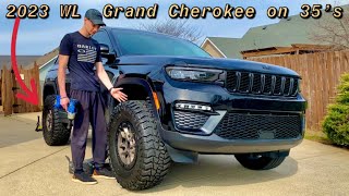 2023 Jeep Grand Cherokee on 35’s JL Wheels on WL [upl. by Hedaza]