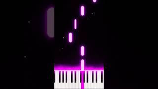 Bohemian Rhapsody  Queen  Easy Piano Tutorial shorts piano tutorial [upl. by Sidnac267]