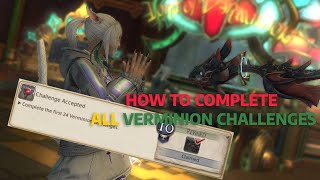 FFXIV How to Complete ALL Verminion Challenges Guide Tutorial [upl. by Leifeste]