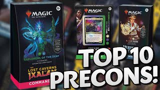 Top 10 Precon Decks for Commander 2024 Edition  Magic The Gathering [upl. by Remo]