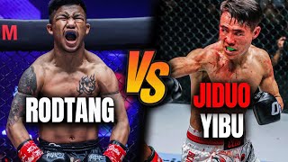 Fierce Kickboxing Scrap 🥊🔥 Rodtang vs Jiduo  Full Fight [upl. by Alver]