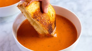 Easy Roasted Tomato Soup Recipe [upl. by Leanna340]