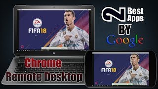 Remotely Control WindowsMac Using IOSAndroid  Chrome Remote Desktop  2 Best Apps By Google [upl. by Perr]