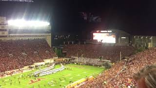 Virginia Tech Football quotEnter Sandmanquot Entrance vs Clemson 2017 [upl. by Richard]