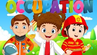 Community helpers for Preschool amp Kindergarten Jobs and Occupation for kids and Toddlers Rhymes [upl. by Corena]