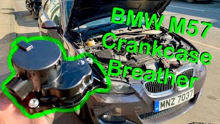 BMW M57 Smoke on Startup PCVCCV Vortex Crankcase Breather Replacement E90 335d Exhaust Smoke Fix [upl. by Ailema]