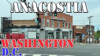 Anacostia  Washington DC  4K Neighborhood Drive [upl. by Aushoj]