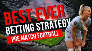 BEST FOOTBALL BETTING STRATEGY Over 25 Goals amp 1st Half Goals [upl. by Yllut]