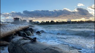 Powerful windstorm hits Vancouver November4 2024 [upl. by Annoynek430]