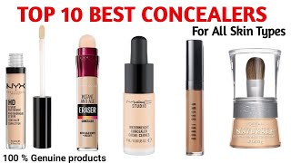 Top 10 Best Concealer With Price  Concealer For All Skin Types [upl. by Quirk]