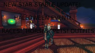 STAR STABLE HALLOWEEN UPDATE RACES PETS HORSES MINI GAMES POTION BREWING QUESTS AND MORE [upl. by Orelie]