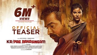 Ka Pae Ranasingam  Official Teaser  Vijay Sethupathi Aishwarya Rajesh  P Virumandi  Ghibran [upl. by Anaujit]