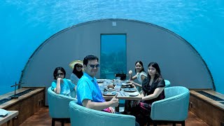 Ithaa Undersea Restaurant Conrad Maldives [upl. by Adnauqaj]