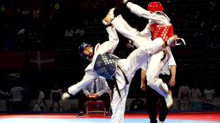 Highlights di Davide Spinosa Campione del Mondo di Taekwondo [upl. by Morty]