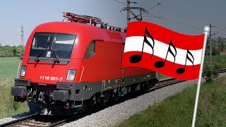 ÖBB Taurus playing the Austrian National Anthem [upl. by Lemmueu]