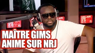 Maître Gims essaye le métier danimateur radio sur NRJ [upl. by Aihtnys]