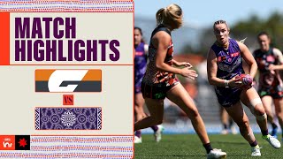 GWS Giants v Walyalup Highlights  Week Nine 2024  AFLW [upl. by Care806]