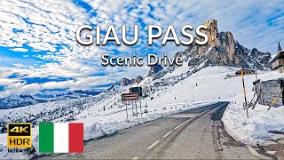 🇮🇹 Experience Italy’s Breathtaking Giau Pass  Scenic Drive scenicdrive dolomite italianalps [upl. by Assehc]