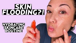 What is Skin Flooding My Super Hydrating Skincare Routine  Susan Yara [upl. by Enitsuga668]