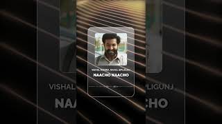 Naacho Naacho I RRR I ntr ramcharan mmkreem ssrajamouli vishalmishra naachonaachosong [upl. by Atwahs]