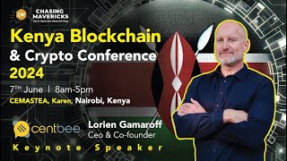 Kenya Blockchain and Crypto Conference 2024  Lorien Gamaroff [upl. by Call]