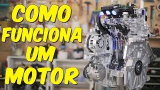 Entenda de vez COMO FUNCIONA O MOTOR DO CARRO [upl. by Downall]