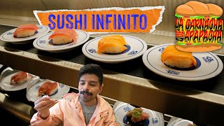 ¿El SUSHI BARATO más rico de JAPÓN  La garnacha que apapacha [upl. by Gerhardine]