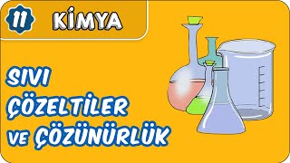 Sıvı Çözeltiler ve Çözünürlük  11Sınıf Kimya [upl. by Anined]