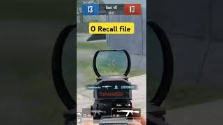 zero recoil file pubg mobile 🥵😱shorts gaming viralvideo pubg [upl. by Chick]