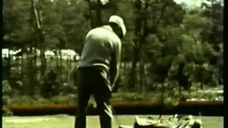 Ben Hogan 1960 rear view [upl. by Leahcimsemaj]