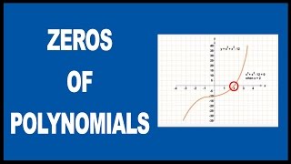 How to Find all Zeros of Polynomial  Finding Zeros of Polynomials  Algebra  Math  Letstute [upl. by Aile426]