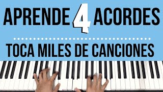 7 CURSO COMPLETO DE PIANO 🎹 ACORDES BÁSICOS EN EL PIANO [upl. by Thgiwed284]