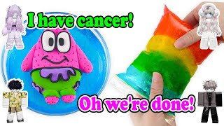 Slime Storytime Roblox  My boyfriend cheated on me while I was fighting cancer [upl. by Sualokin77]