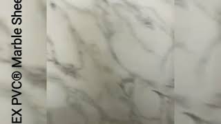 Bathroom Wall Decor with FLEX PVC® Marble Sheets [upl. by Ylliw]