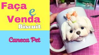 Aula de Biscuit  Caneca Personalizada  Dog Shihtzu  Raquel Fontinele [upl. by Llenart286]