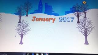 Starfall Calendar January 2017 Is Here [upl. by Thetos]