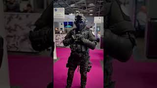 KENO DRACO of SODCcom gear with DEVTAC at Milipol 2023 DEVTAC ADVANCED BALLISTIC HELMET NIJ 3A [upl. by Eenafets]