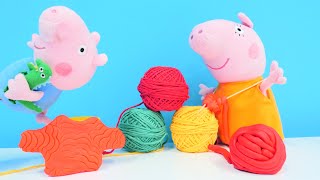 Suéter para George Juguetes peluches Vídeos para niños [upl. by Eiramanel837]