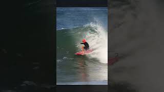 GROMs surf scoring long barrel in Mexico  rider Kalama Stratton surfers bigwaves groms shorts [upl. by Deeraf]