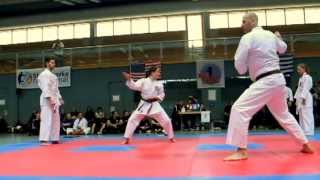 Ryan Hayashi JKA Shotokan Karate Demonstration 2013  PART 2 [upl. by Roybn347]