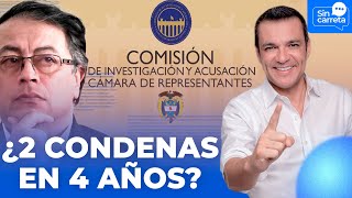 40 procesos contra Petro archivados La verdad de la comisión de acusaciones  Juan Diego Alvira [upl. by Arimak992]