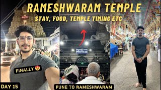 Rameshwaram Temple Visit  Jyotirlinga amp Dham Darshan  Sri Ramanathaswamy Temple  Stay Food Time [upl. by Nyrhtakyram]