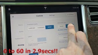 Tesla Explained  Ludicrous Plus Launch Mode Tutorial  Model X P100D [upl. by Ahearn]