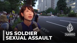 Okinawa trial US soldier charged with sexual assault of minor [upl. by Azila]