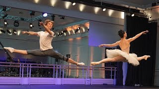 The Royal Ballet rehearse La Bayadère – World Ballet Day 2018 Takada Osipova Muntagirov [upl. by Leventhal]