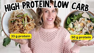 10 Minute High Protein Keto Meals for WEIGHT LOSS [upl. by Lyrret]