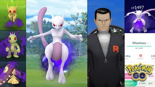 Giovanni and Shadow Mewtwo strike back in Pokemon GO [upl. by Etnaud850]