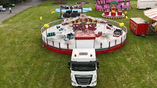 Yaxley Funfair Photos From Above Taken Using A DJI Mini 4 Pro 070824 [upl. by Beverlie768]